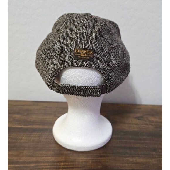 Guinness Ireland Herringbone Tweed Adjustable Baseball Cap With Embroidered Logo - Picture 3 of 10